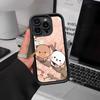Силиконовый мягкий чехол для телефона BuBu And DuDu для iPhone 17 16 14 13 12 11 15 Pro Max Plus Air Cover
