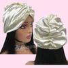 Luxury Design Soft Sleeping Cap for Women Daily Protecting Hair Wave Silk Satin Bonnet