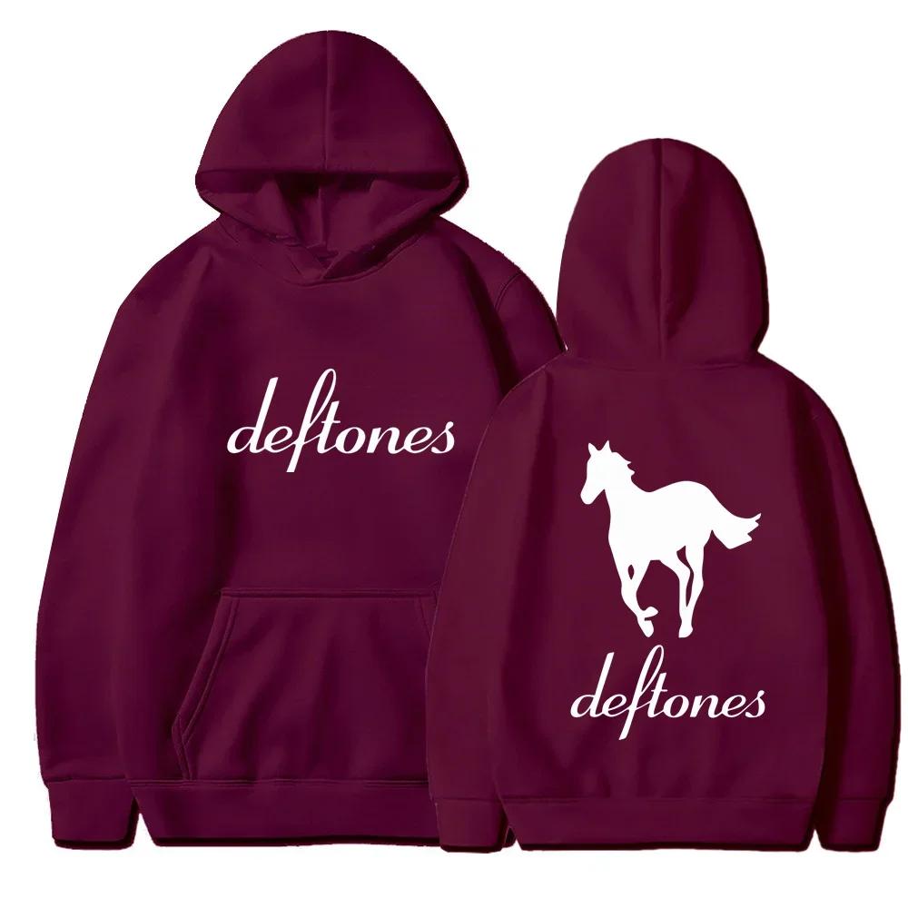 Новый осенне-зимний модный бренд Deftones худи мужская мода с длинным рукавом женский повседневный уличный пуловер в стиле Харадзюку