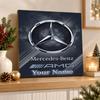 Mercedes Custom Name Text 5D Diamond Painting Kit DIY Full Drill Diamond Art Decoration