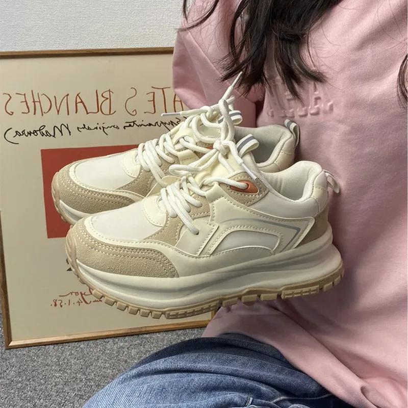 Модные новые женские кроссовки, модные, универсальные, повседневные, удобные, нишевые, на платформе, легкие, женские, кроссовки, обувь Zapatillas