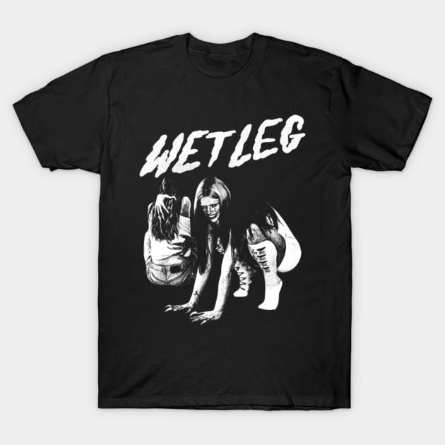 Музыкальный фестиваль Wet Leg Высококачественная хлопковая футболка с принтом Унисекс Одежда и Женская одежда Летняя новая футболка Подарки для фанатов