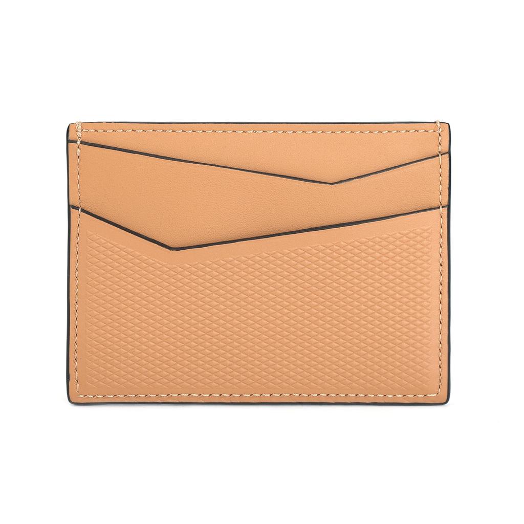 LOEWE Puzzle Cow Leather Card Holder Men's Warm Sand C510V33X06-2586