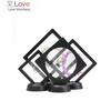 3d Floating Picture Frame Jewelry Display Shadow Box Stand Rack Coin Ring Pendant Holder Protection Gems Stone Presentation Case
