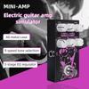 Педаль предусилителя M-VAVE MINI-AMP | 9 классических тембров усилителя, 3-полосный эквалайзер и True Bypass для гитары/баса вживую/в студии/на записи