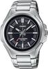 CASIO Стандартные Аналоговые Часы с Питанием от Солнца Водонепроницаемость 5 АТМ MTP-RS100D-1AV Мужские Черный Металлический Ремешок ...