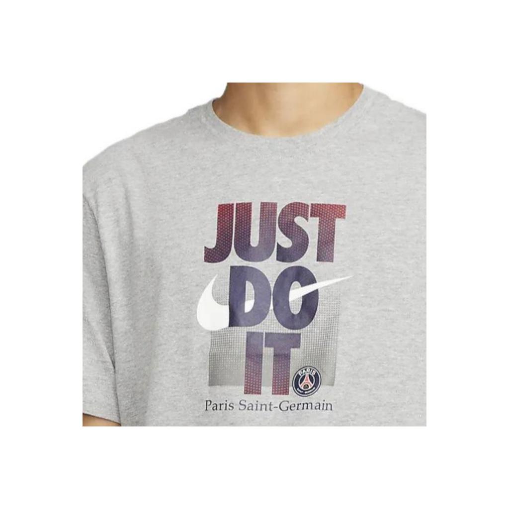 Nike Футболка с круглым вырезом и коротким рукавом в стиле ретро, мужская серая DZ3630-010