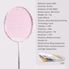 28LBS Badminton Racket Carbon Fiber Man Woman Adult High Elasticity Durable Major Attack Racket Defense Competition Level