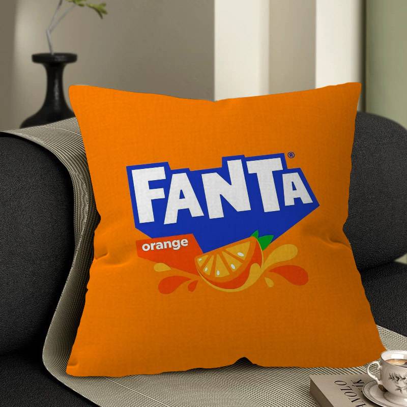 classic brand FFanta logo Cushion Cover Pillowcase Upholstery Sofa Throw Pillow Home Decor Pillowcas
