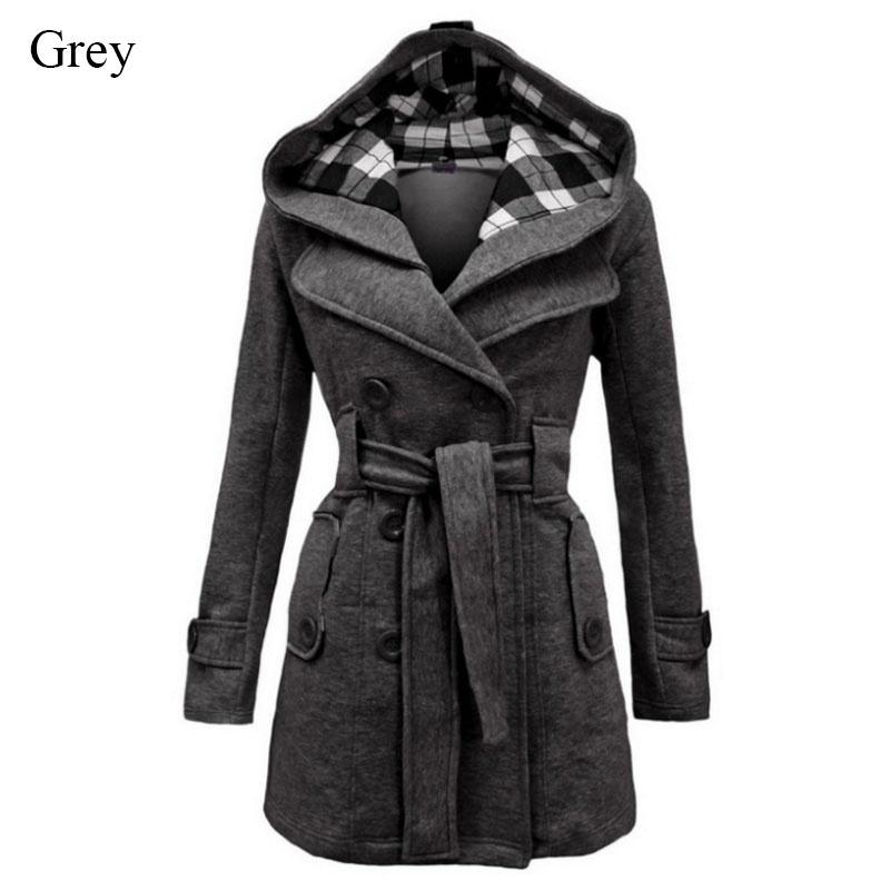 Женская теплая флисовая куртка с капюшоном и поясом