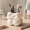 Multi-function Bow Pen Holder 3D Printed Makeup Brush Storage Case Cute Storage Box  Desktop