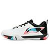 Li Ning Saga 2 Lite Амортизирующие Скользкие Устойчивые к истиранию Низкие Бадминтонные кроссовки Унисекс Белый AYTT003-2