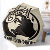 1 шт. Автоматический складной зонт Stussy World - Компактная конструкция с 8 спицами, Прочный пластик и железо, Для повседневного использования F010630