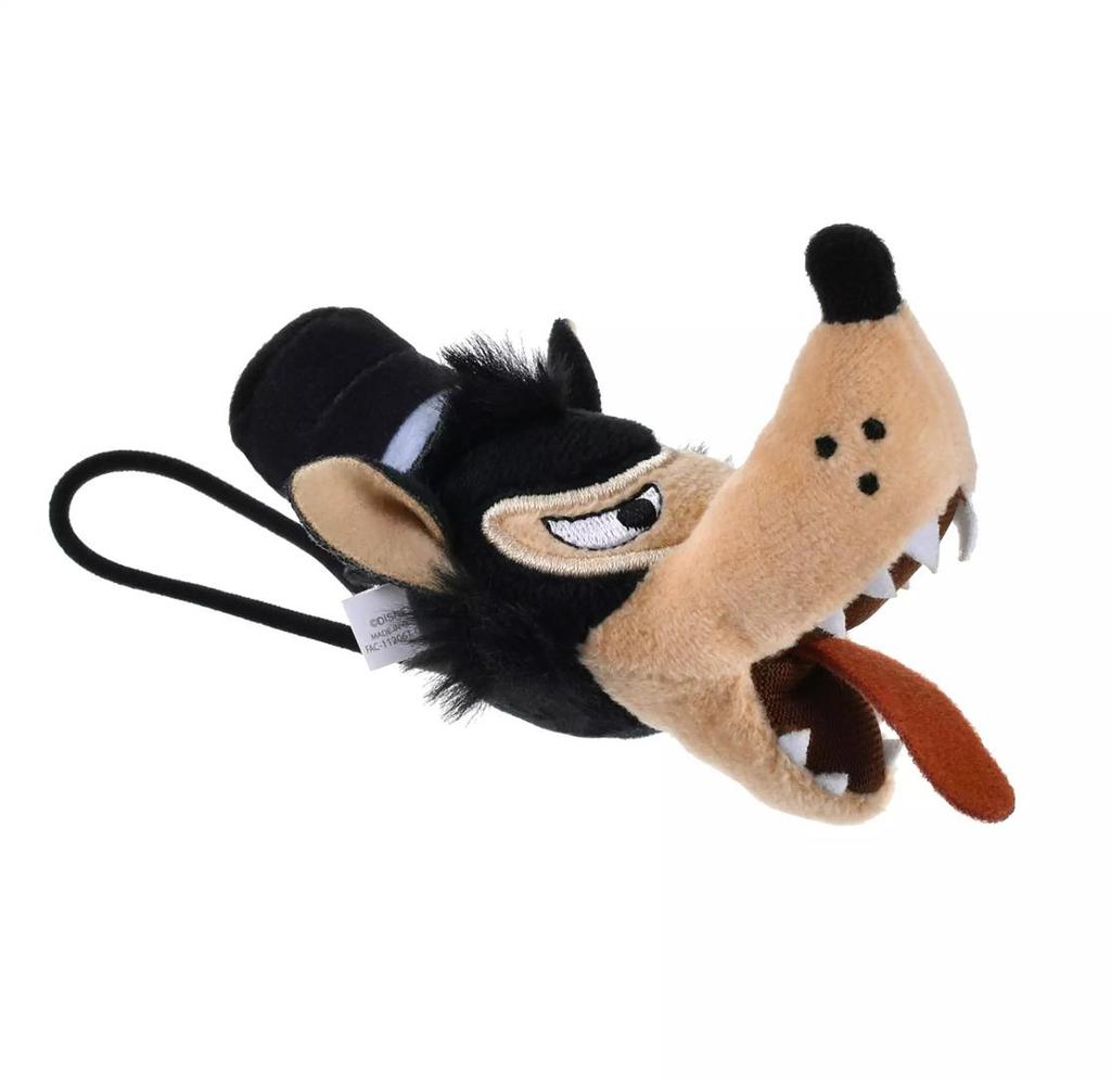 Disney Big Bad Wolf Hair Ponytail Face ( Plush Style ) Japan NEW Disney Store