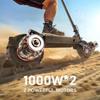 iScooter Electric Scooter IX7pro 17.5Ah 10 Inch Off-road Pneumatic Tire 2000W Dual Motor 60Km/H