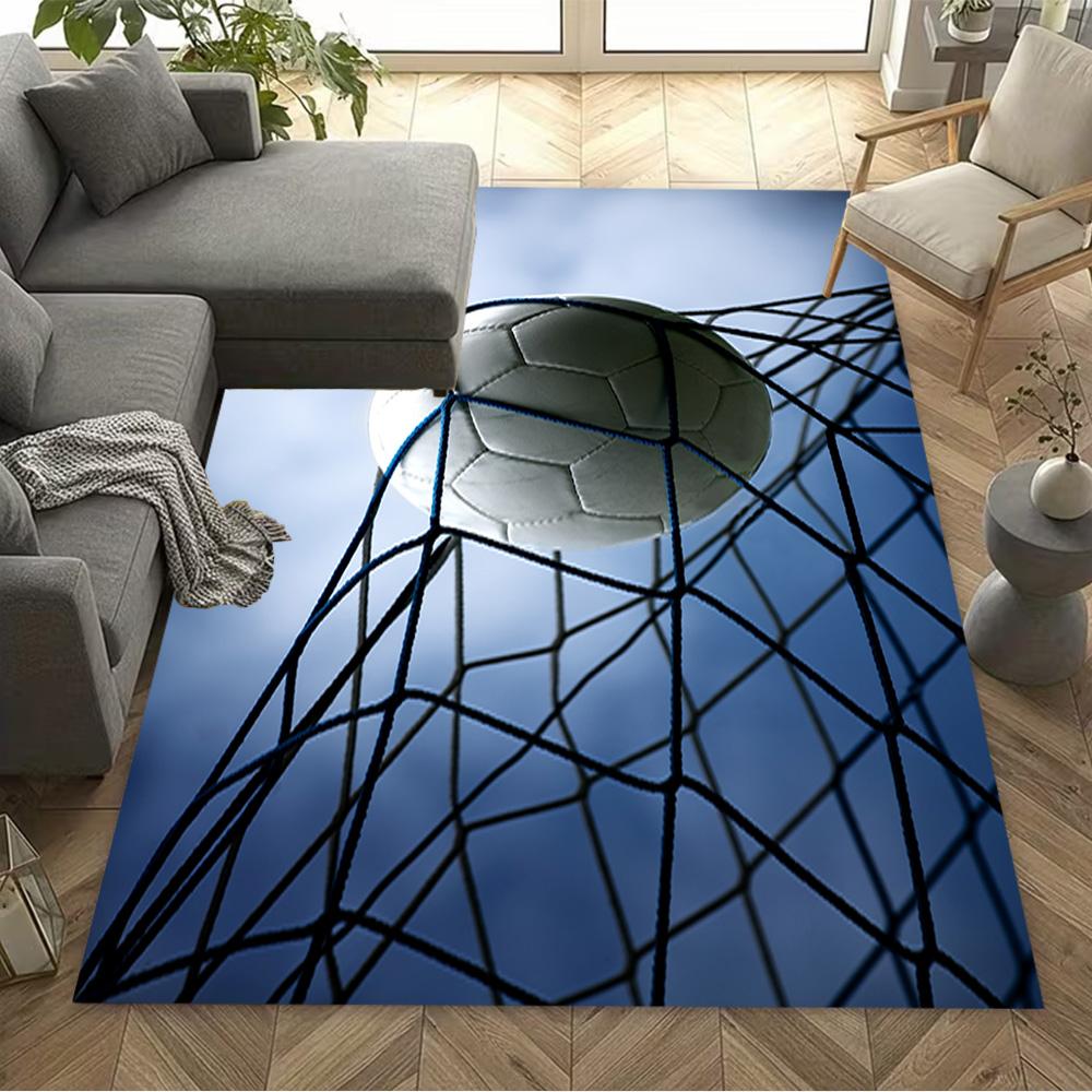 Football Match Action Floor Mat Design for Decorate room Dining Room Entryway Hallway Anti-slip Rug Office home decor Wedding Party Gift