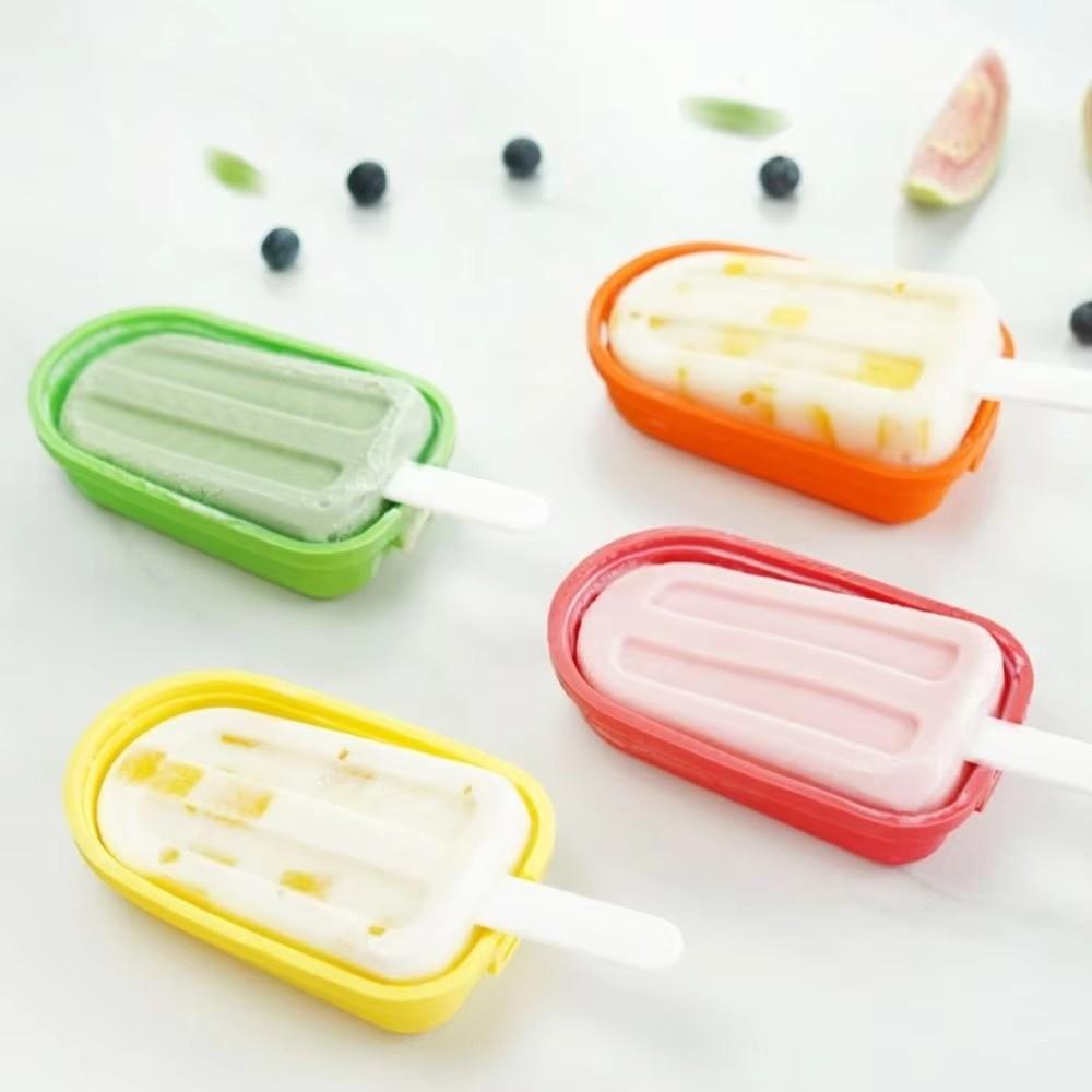 Reusable Popsicle Mould Stackable Ice-lolly Maker Mould DIY Popsicle Maker Mould  Cheese Lollipops