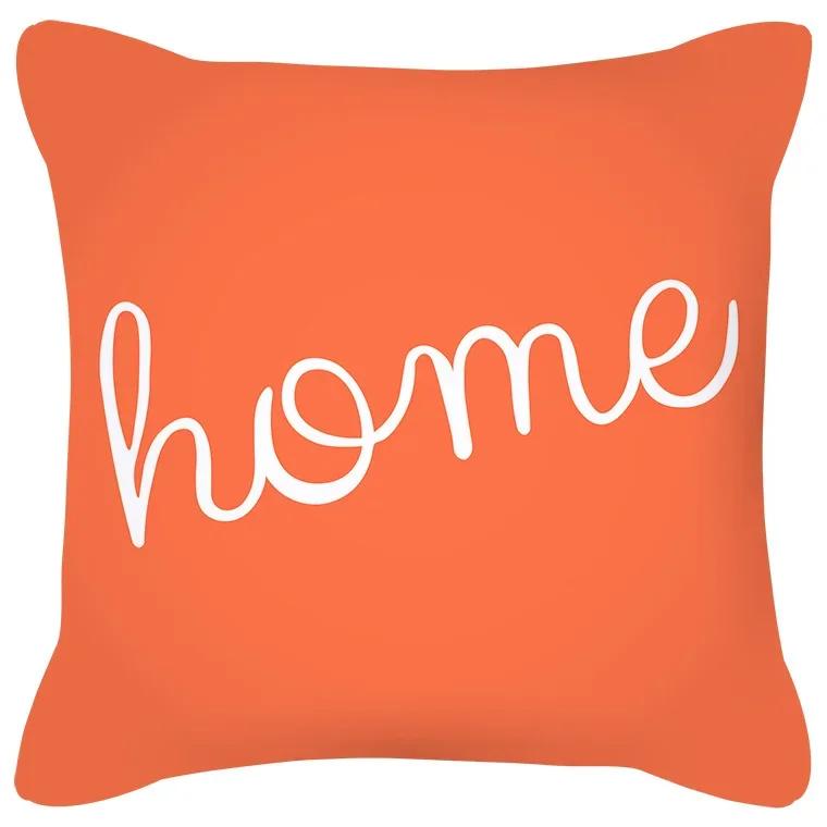 Чехол для подушки с геометрическим узором, сине-серая подушка, обитый диван, домашний декор