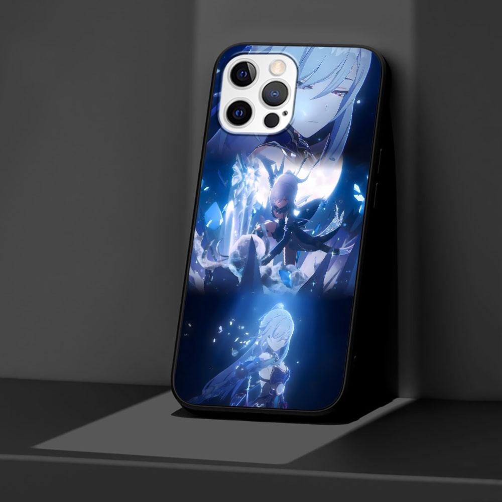 Чехол Jing Liu Honkai Star Rail для Apple iPhone 11 14 13 15 Plus 12 Pro Max 7 8 XR X XS, черный мягкий чехол из ТПУ