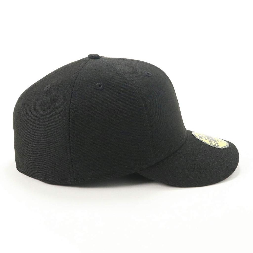 Крышка CAP 59FIFTY Basic Plain 7 PC5950 BASIC BLK SWHI [New Era] Черный/Белый 1/2