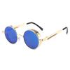 Steampunk Glasses, Round Sunglasses, Retro Glasses, Trendy Men'S And Women'S Sunglasses