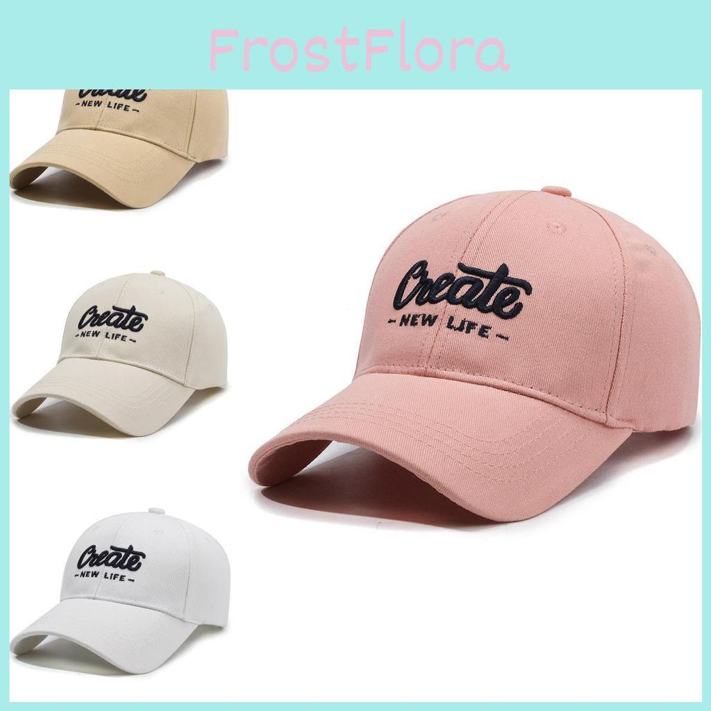 Adjustable Cotton Baseball Cap With Embroidered Letters For Casual Men And Women