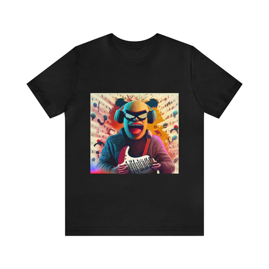 Guitar Music Unisex Jersey Short Sleeve Tee