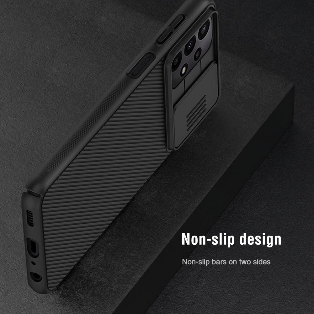 NILLKIN Чехол CamShield для Samsung Galaxy A23 4G, защитный слайдер для камеры, роскошный жесткий противоударный чехол из ПК