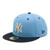 Кепка New Era 59FIFTY MLB New York Yankees NY Sky Under Эксклюзивный и Плоский Глубокий УФ Модный Функциональный Головной Убор (70898509, NER35C2673) Двухцветный синий/темно-синий