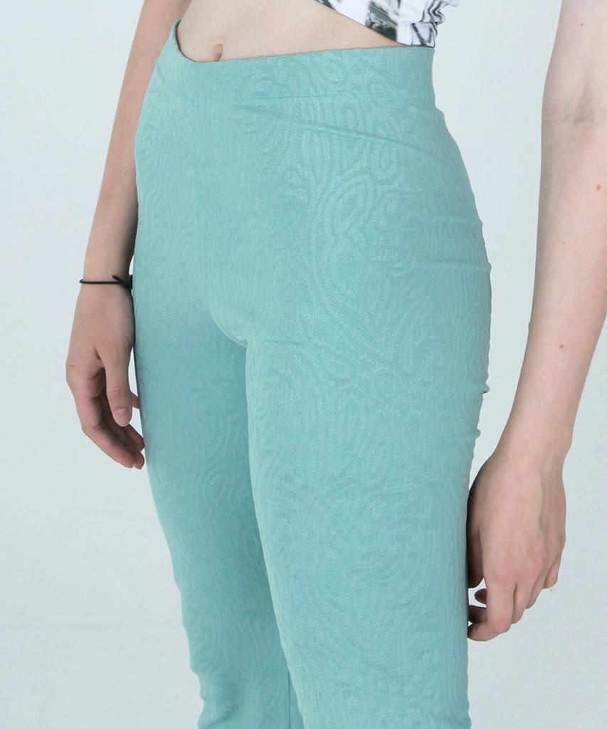 Широкие брюки Assei Paisley [Мятный]