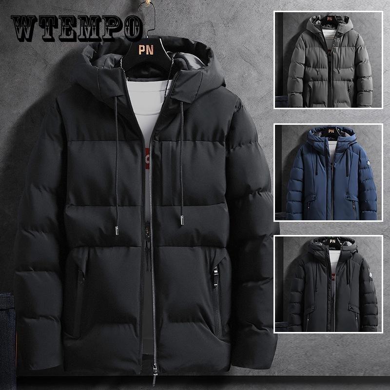 Winter Down Jacket Padded Jacket Korean Fashion Jacket Stand Collar Thickened Warm Male Model Men Jacket