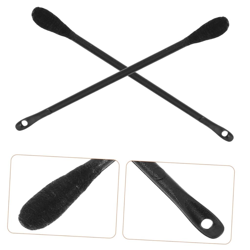 100 шт. ватных палочек с круглой головкой для удаления угрей, одноразовые инструменты для удаления черных точек, двухсторонние ватные палочки для очищения пор лица, ушей, носа