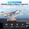 Car Solar Aircraft Air Freshener Airplane Aromatherapy Diffuser Ornaments Mini Car Perfume Air Freshener Fragrance Car