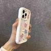 Чехол-медведь с полным покрытием и утолщением для iPhone 13/14/15 Pro / 16 Pro Max / 17.