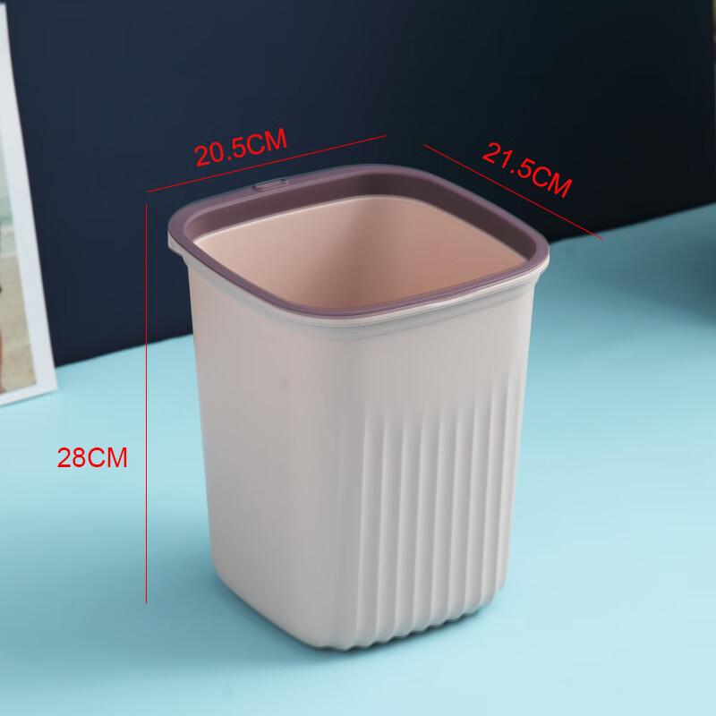 Пластиковый мусорный бак Miling Simple с открытой крышкой