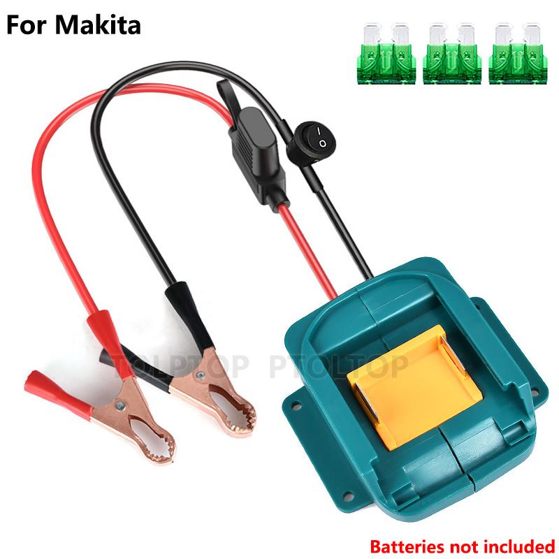 Аккумулятор Makita 18V Li-ion BL1850 Автомобильный пуско-зарядное устройство Аварийный бустер Стартерное устройство для транспортных средств