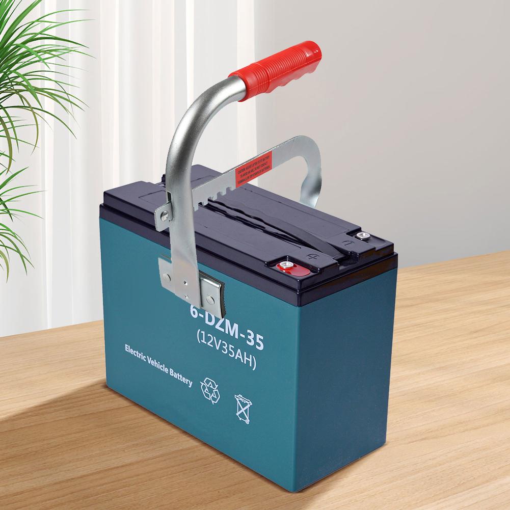 Ручка для подъема автомобильного аккумулятора с резиновыми накладками Сверхпрочный переносчик аккумулятора Передвижная несущая стойка с ручкой Инструмент для снятия автомобильного аккумулятора