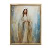 Sanctified Beauty - Mary Sanctified Beauty - Mary, 30X40 Cm, Light Oak Wooden Frame, Matte Paper 230 Gsm