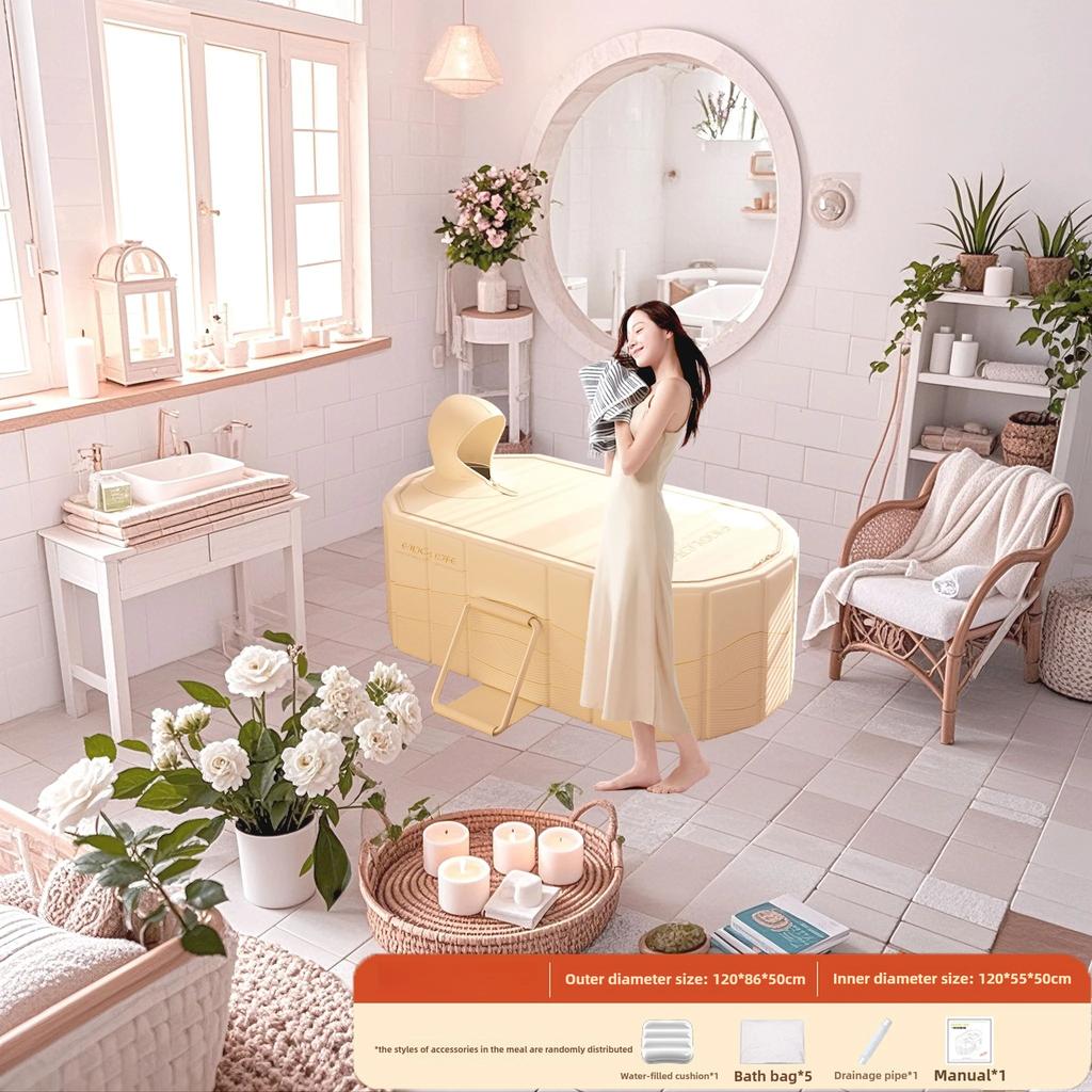 Складная ванна для взрослых, ведро для купания всего тела, ведро для купания детей, ведро для купания взрослых, парное двойное биде, складная ванна