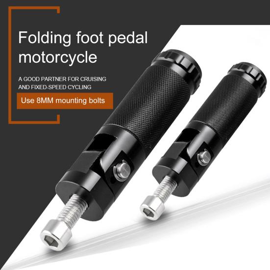 Convenient Folding Foot Peg Compact High-quality Anti-skid