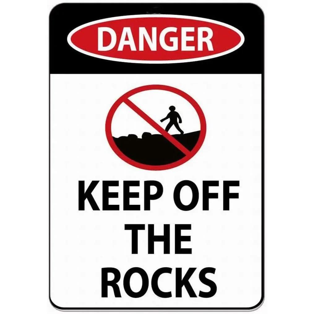 Винтажные металлические жестяные знаки «Осторожно! Опасно!», таблички-постеры для стен «Не входить», железная живопись, украшение для гаража, сада, кафе, клуба, бара