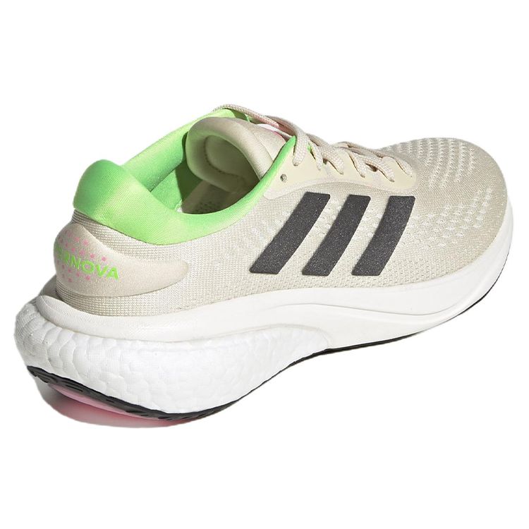 adidas Supernova 2 Ecru Tint Solar Green Женские кроссовки Кремовый ночной металлик GW9095