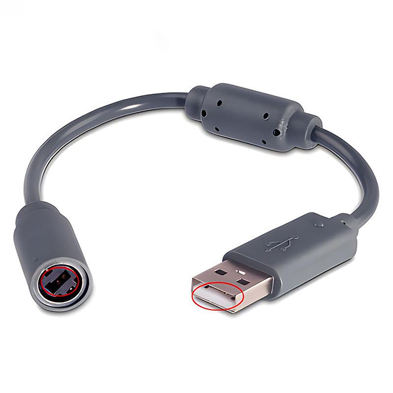 Лидер продаж для Microsoft Xbox360 для Xbox 360 Usb Breakaway Cable Line PC Cable Off Cord Adapter с фильтром