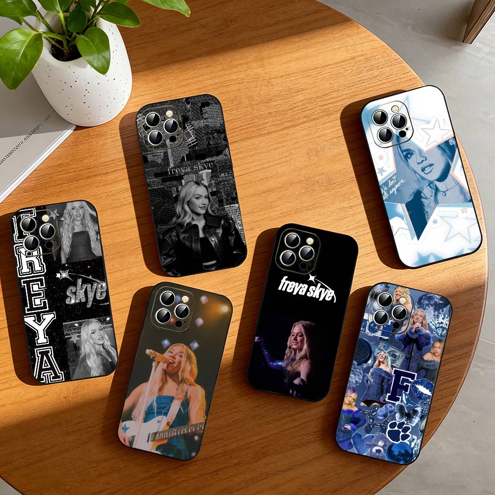 F-Freya Skye S-Singer Чехол для телефона Силиконовый Мягкий Для IPhone 17 16 15 14 13 12 11 X XR Plus Pro Max Plus