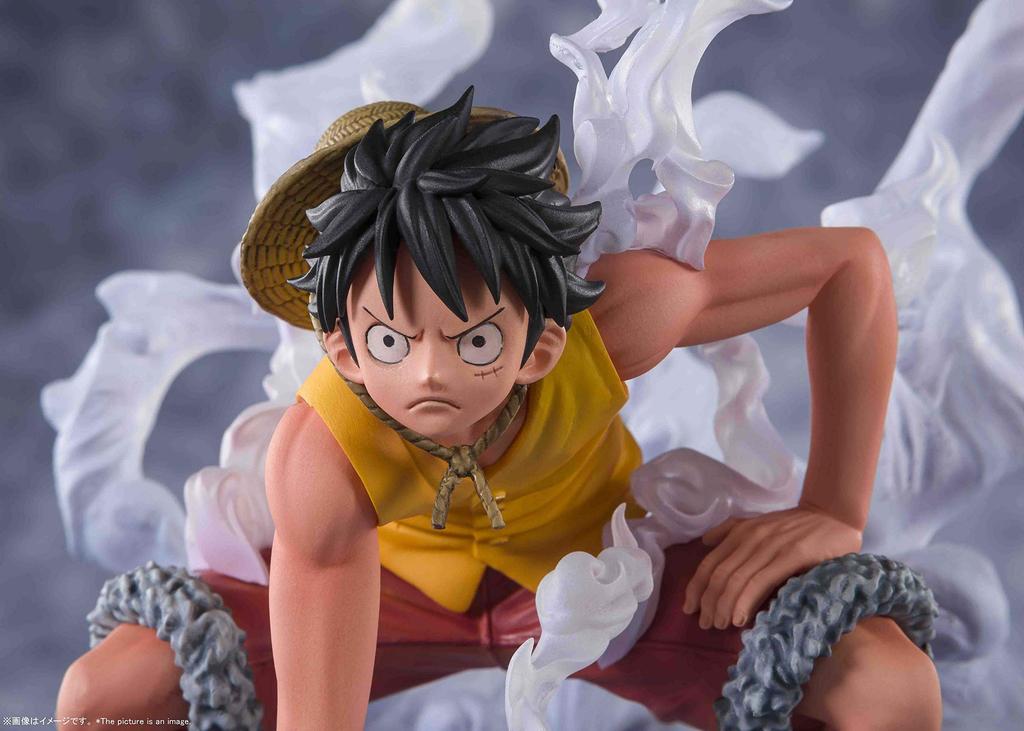 Tamashii Nations Figuarts ZERO One Piece Extra Battle Monkey D. Luffy Summit War Approx. 120mm PVC and ABS Painted Finished Figure