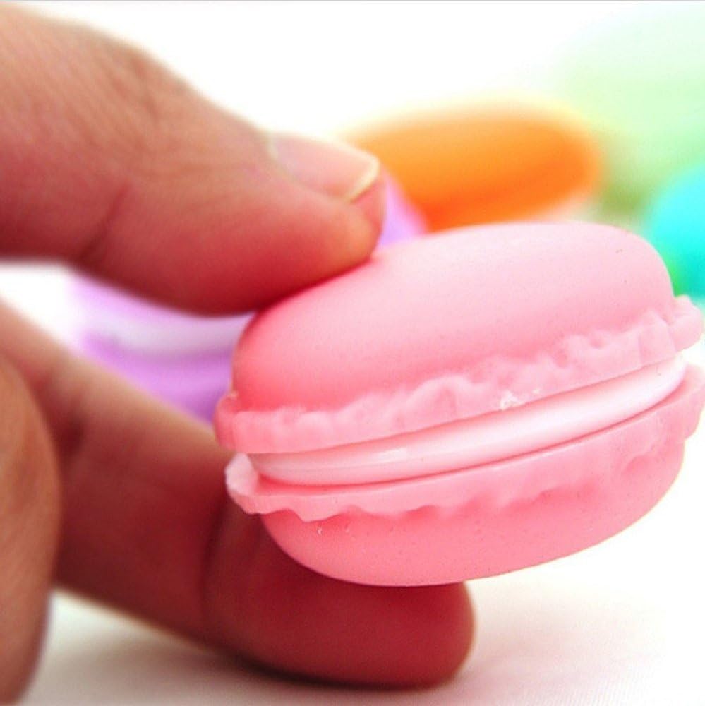 Mini Macaron Jewelry Pill Storage Box Containers Macaron Mini Storage Case Jewelry Box Case Container Earring Travel Organizer