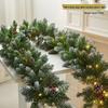 Christmas Snowflake Garland for Hotels, Malls, Windows, Doors & Stair Handrails
