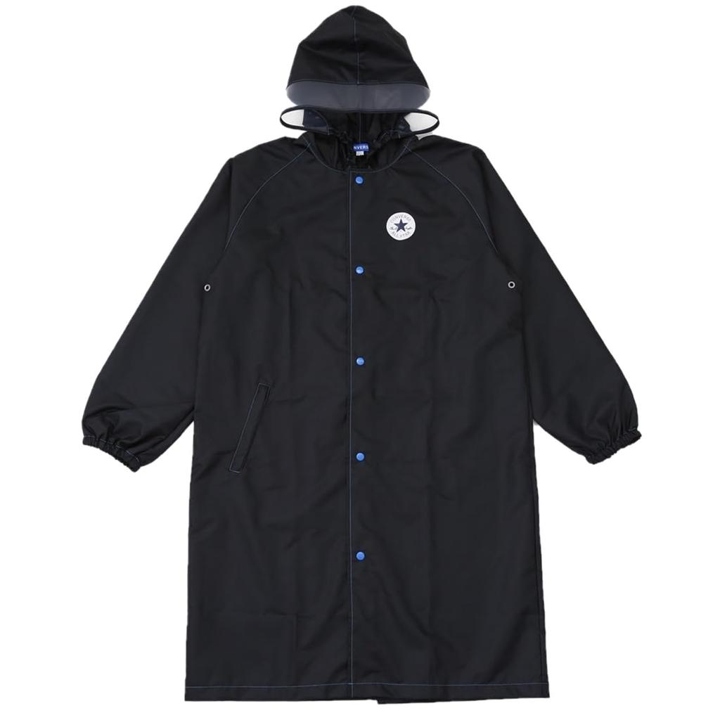 ogawa Raincoat Black 150cm Kids' 23CON-RC