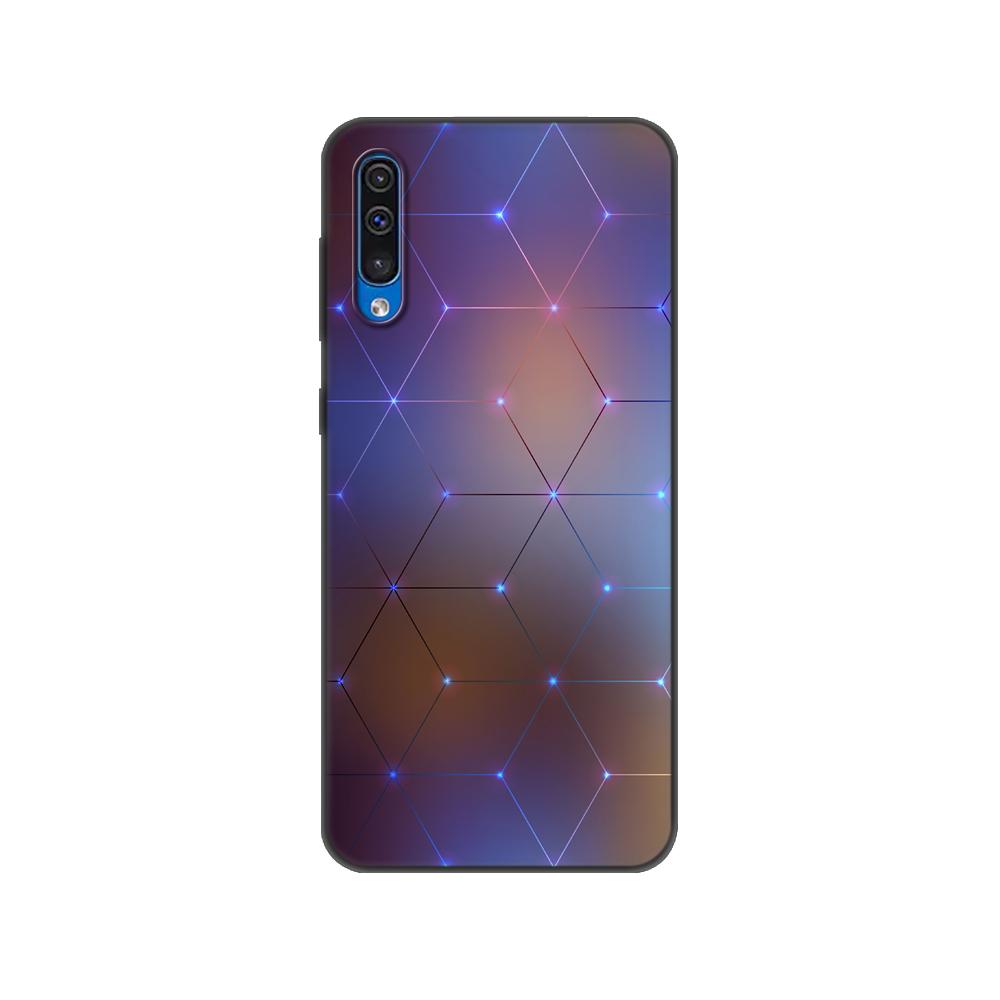Чехол для Samsung Galaxy A50S, мягкий силиконовый чехол для Samsung A50S A507 A507F SM-A507F, 6,4 дюйма, задняя крышка, черный чехол из ТПУ, розовый, аниме, космическая машина