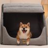 Warm Winter Kennel for Large Dogs Golden Retriever Kenne  Fully Removable and Washable Semi-enclosed Kennel  Pet Supplies